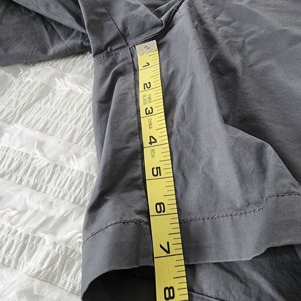 NWT Old Navy Everyday Short Womens 14 Gray Chino Casual Summer Stretch Classic - Picture 6 of 8
